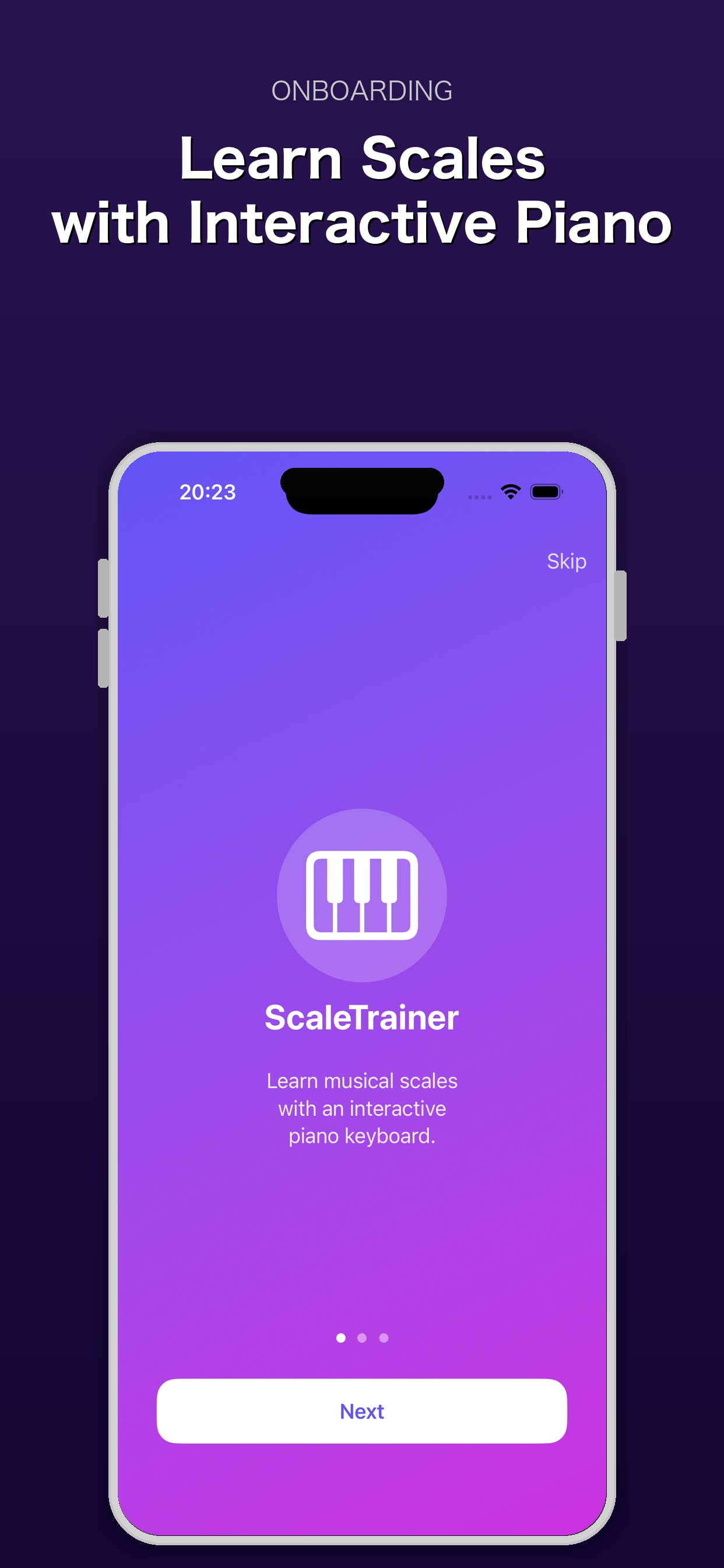ScaleTrainer screenshot 1